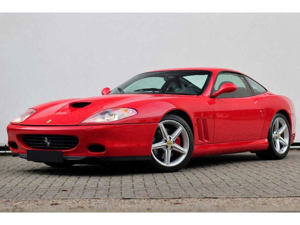 2003 Ferrari 575M Maranello F1 V12 17.846 km, Auto's, Ferrari, Gebruikt, Cabriolet, Bedrijf, 102 €/maand