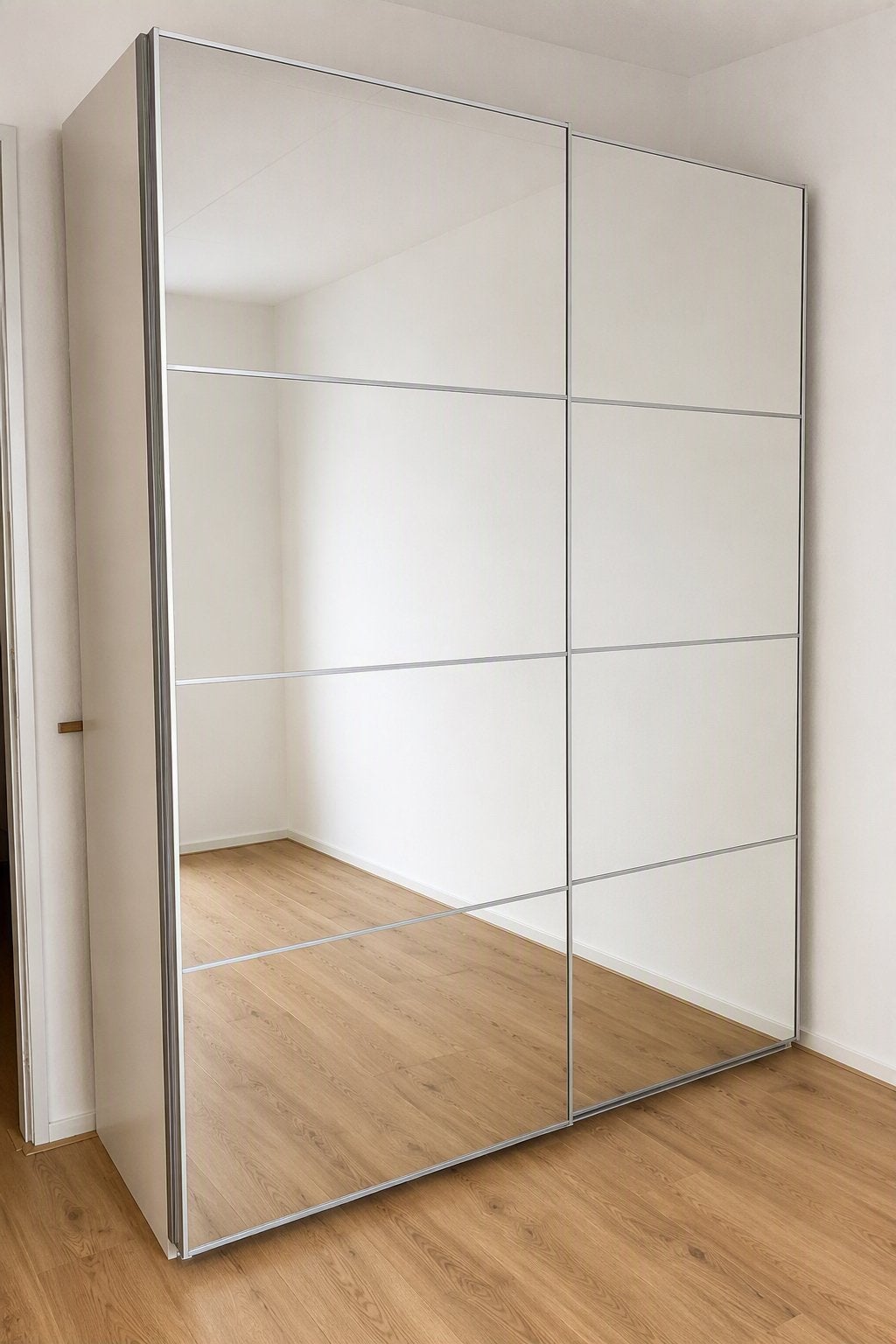 IKEA PAX spiegel-schuifdeuren (ALLEEN DE DEUREN), 200 cm of meer, Zo goed als nieuw, 50 tot 100 cm, Ophalen of Verzenden