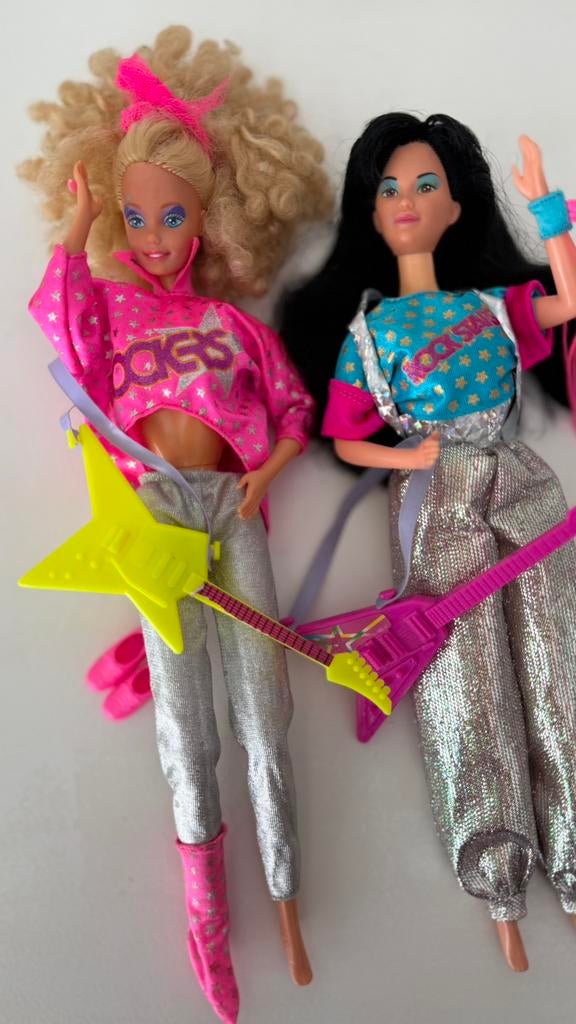 Barbie Rockstar Dana Rockstar Mattel, Verzamelen, Poppen, Ophalen of Verzenden, Zo goed als nieuw, Pop