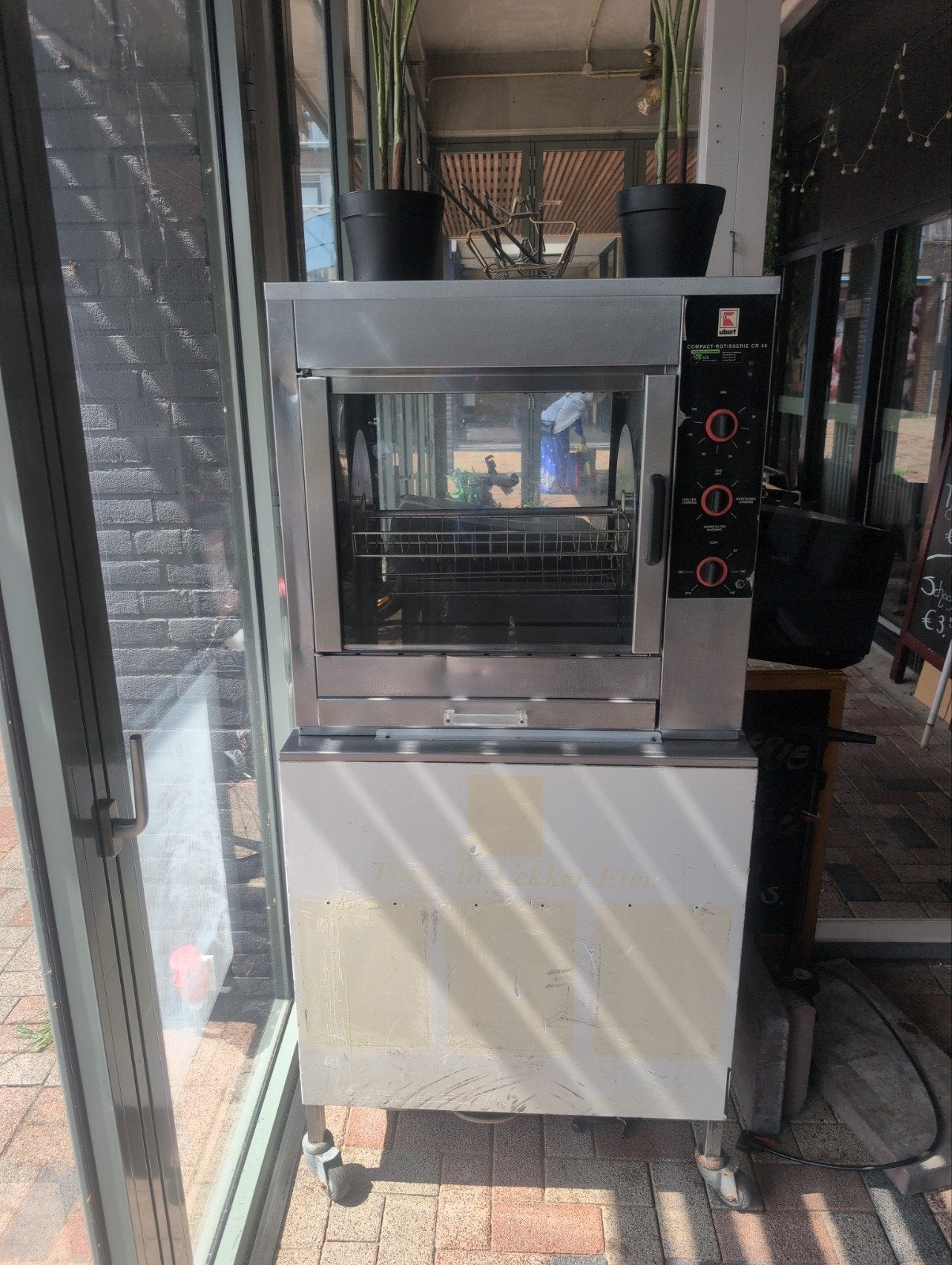 Professionele Ubert Compact-Rotisserie (CR 40) –, Ophalen of Verzenden, Gebruikt, Vrijstaand, Overige merken