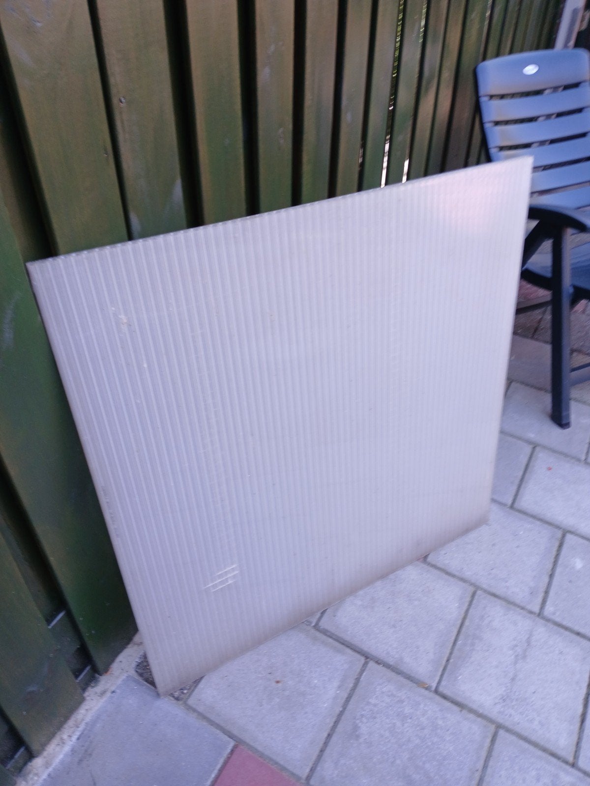 5 kanaalplaten 16 mm dik 93x997cm, Ophalen, Gebruikt