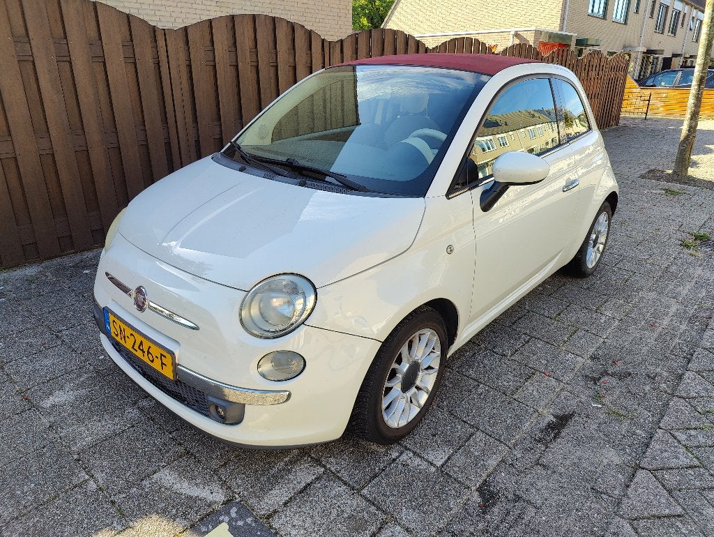 Fiat 500 0.9 Twinair 2011 Wit, 31 €/maand, Wit, 24 km/l, Handgeschakeld