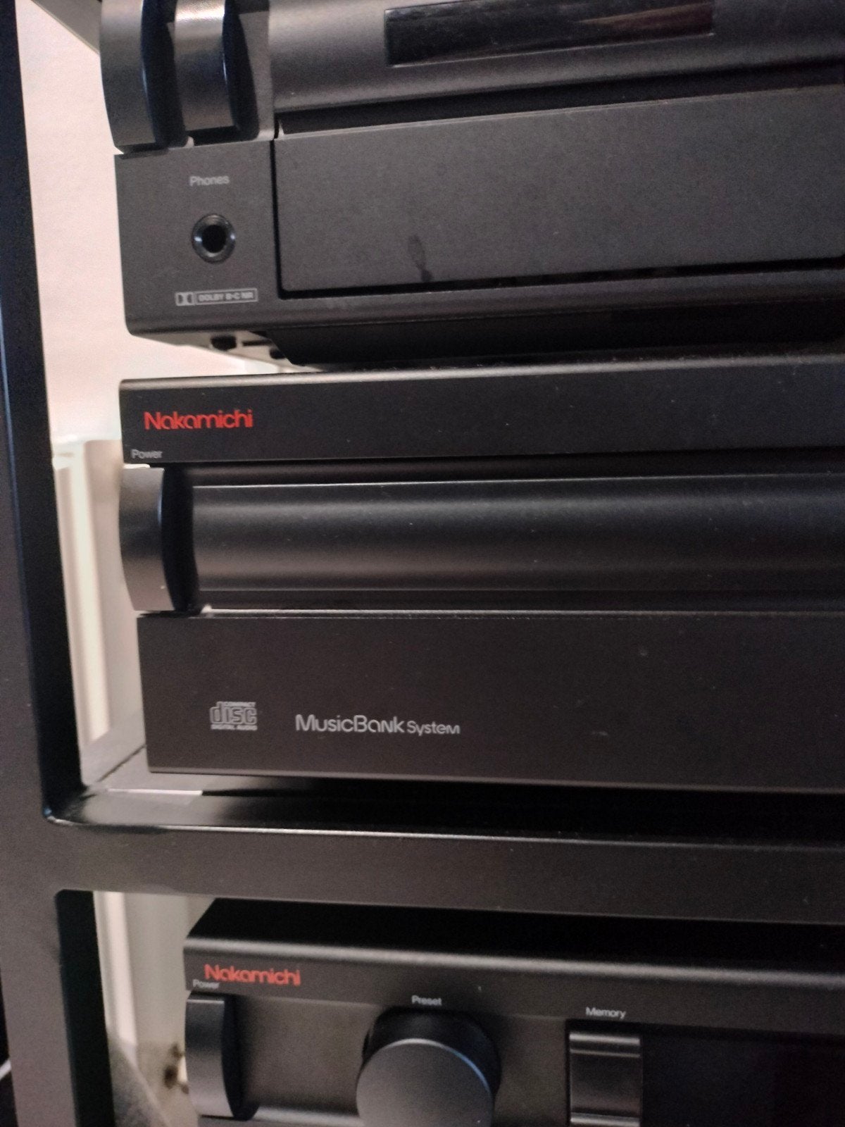 Nakamichi cd player 2 met musicbank, Ophalen of Verzenden, Zo goed als nieuw, Overige merken, Wisselaar