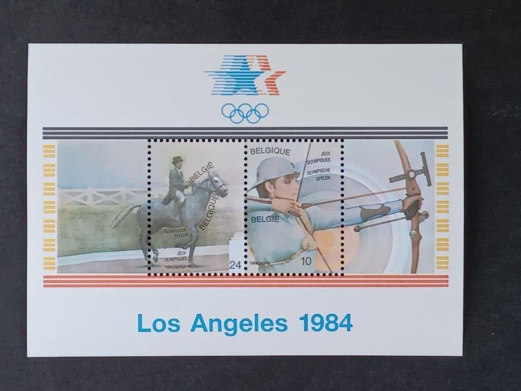 Postzegels Belgie, Postzegels en Munten, Postzegels | Europa | België, Ophalen of Verzenden, Postfris, Olympische Spelen