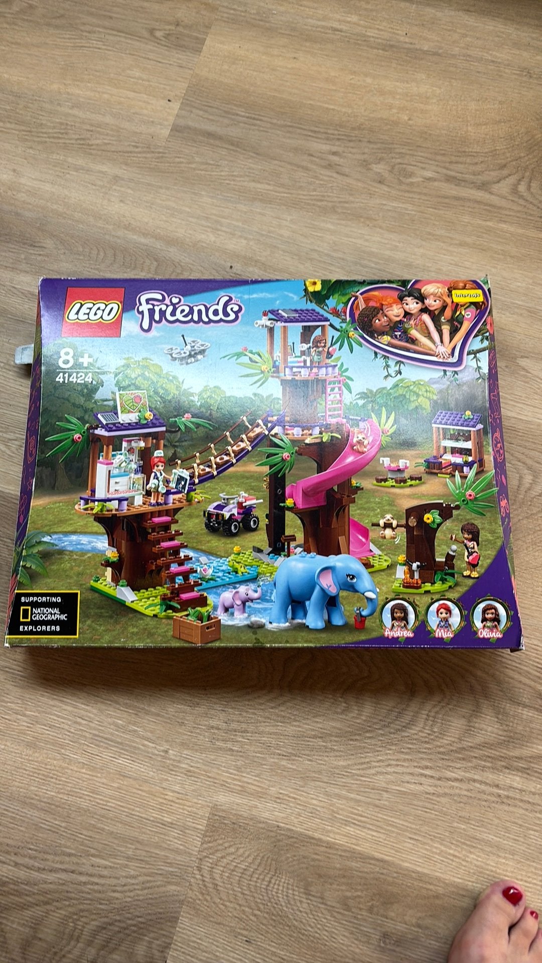 Lego friends 41242 compleet inclusief boekje, Ophalen of Verzenden, Zo goed als nieuw