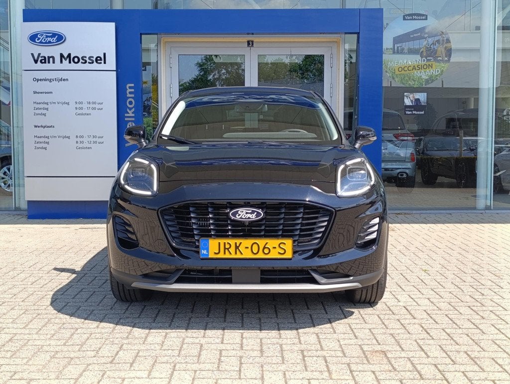 Ford Puma 1.0 EcoBoost Hybrid Titanium | Camera | Navigatie, 12 maanden, Euro 6, Zwart, Origineel Nederlands