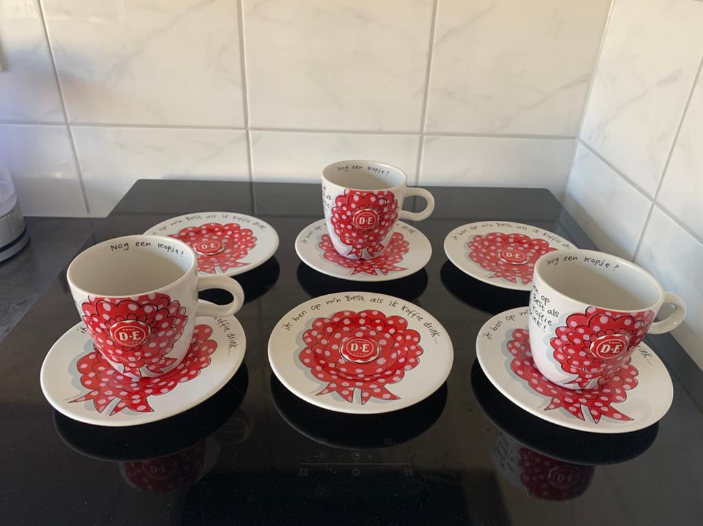 Blond amsterdam douwe egberts  nieuw, Ophalen, Blond Amsterdam, Zo goed als nieuw, Kop(pen) en/of Schotel(s)