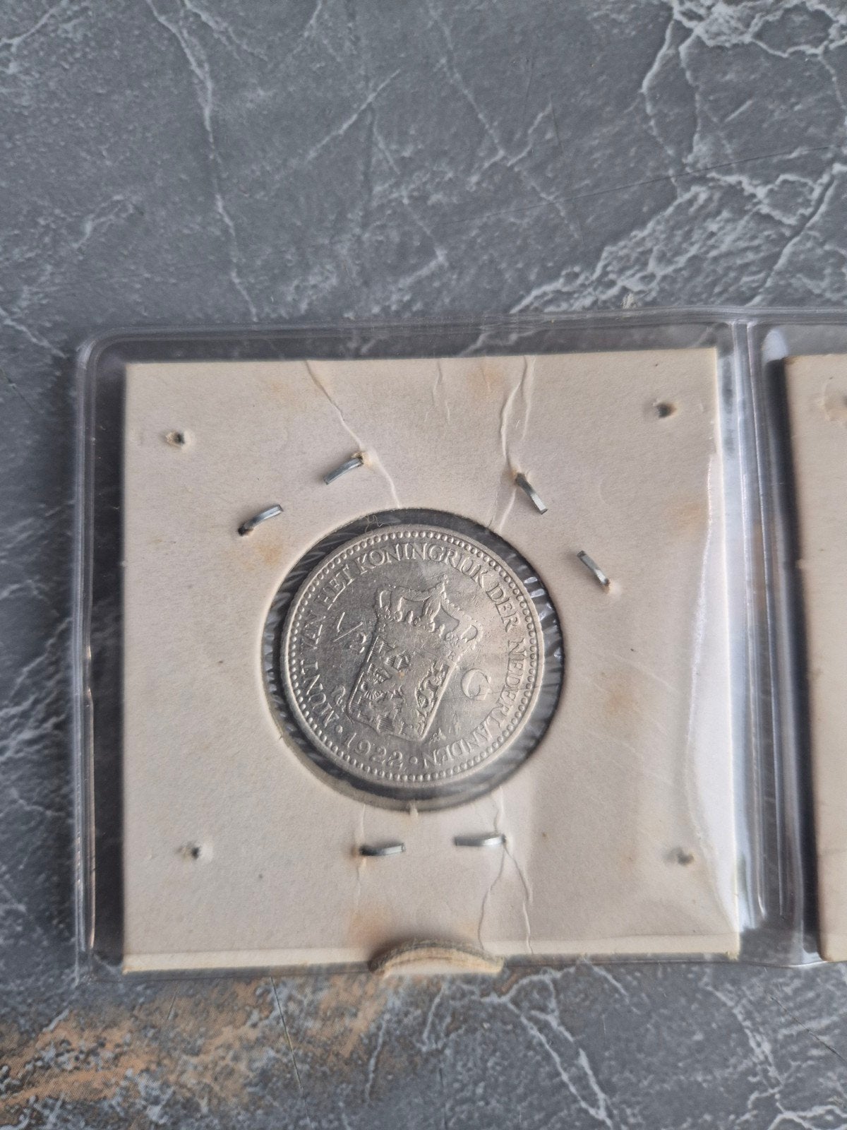 Zilveren 1/2 Gulden Koningin Wilhelmina 1922, Postzegels en Munten, Munten | Nederland, ½ gulden, Zilver, Ophalen of Verzenden