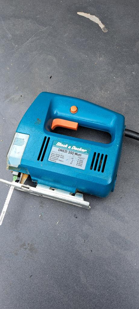 Black& Decker decoupeerzaag DN531 350W, Ophalen of Verzenden, Gebruikt