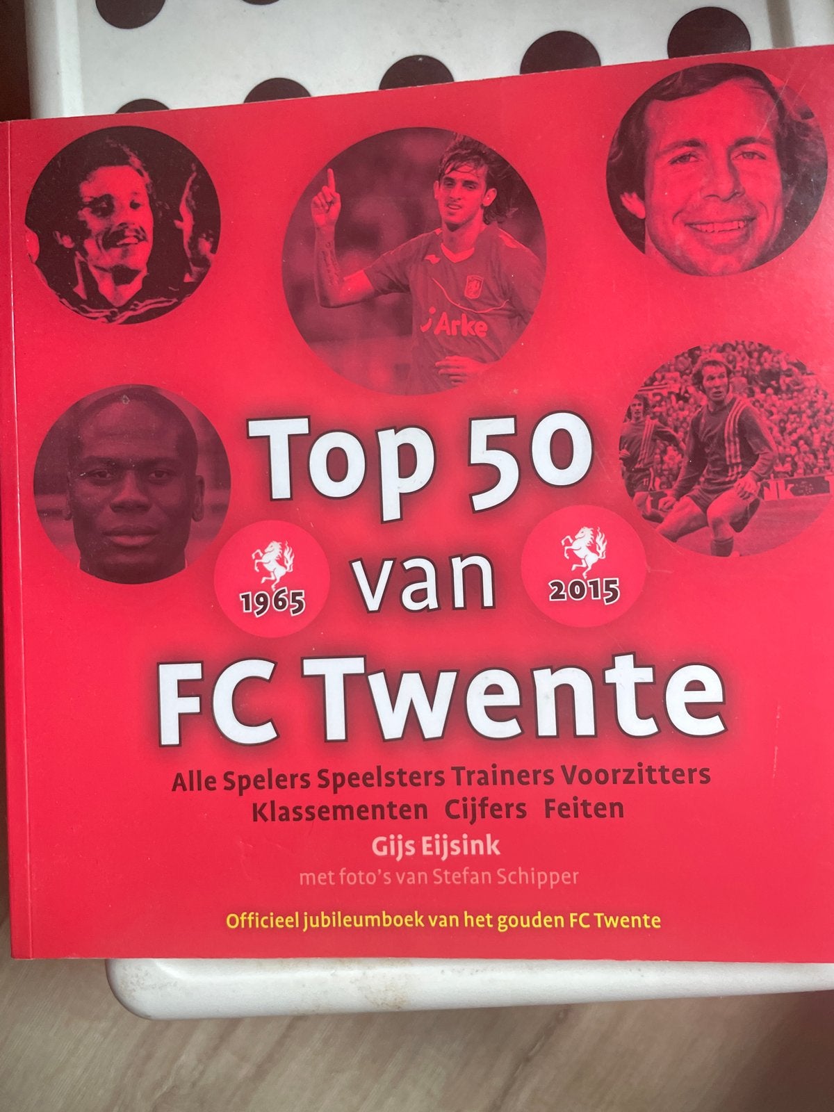 Top 50 van FC Twente - Jubileumboek 1965-2015, Boeken, Ophalen of Verzenden, Zo goed als nieuw, Overige sporten