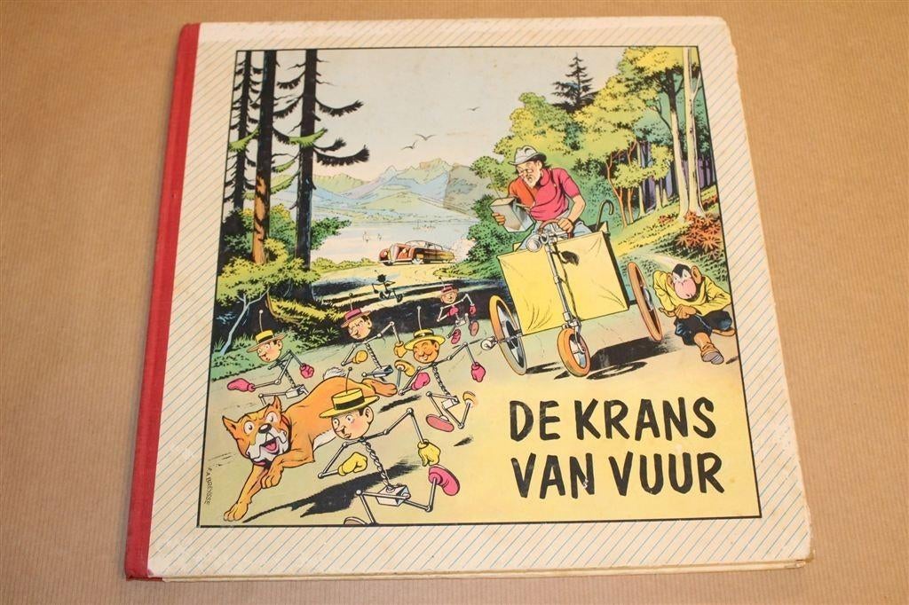 Oscar en Isidoor Nr. 6 — De Krans van Vuur [1964], Boeken, Stripboeken, Eén stripboek, Ophalen of Verzenden, Gelezen