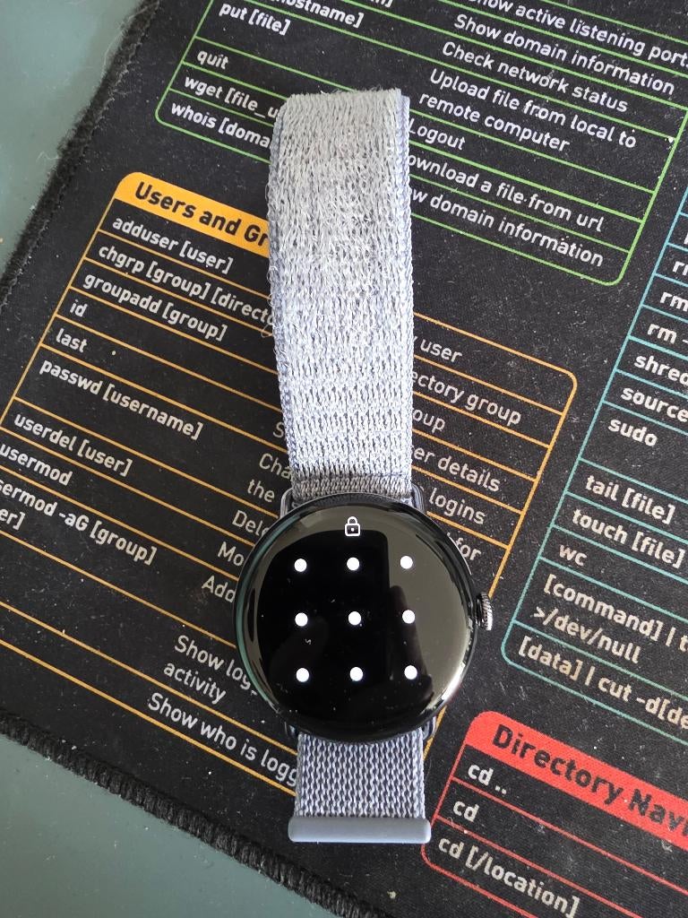 Google Pixel Watch 4 45mm, Google, Zwart, Ophalen of Verzenden, Zo goed als nieuw