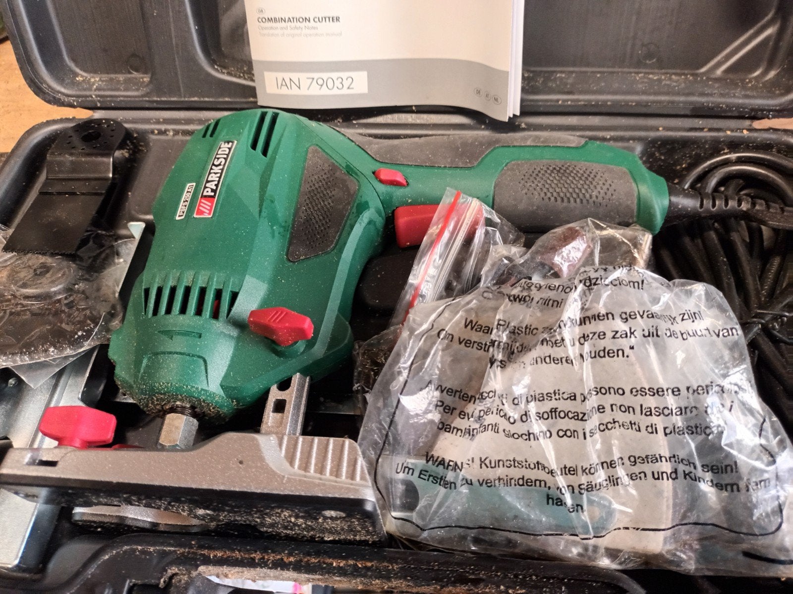 Parkside Combinatie Snijder - Multitool, Ophalen, Gebruikt, Multitool, Parkside