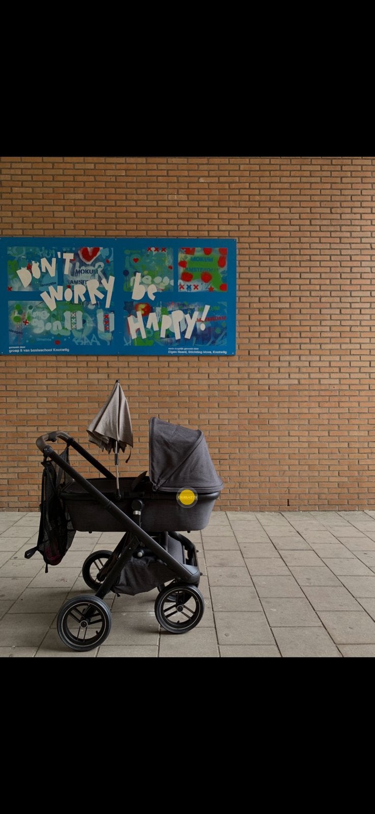 Dubatti kinderwagen (ligbak en zitgedeelte) incl luiertas, Kinderen en Baby's, Ophalen of Verzenden, Zo goed als nieuw, Overige merken