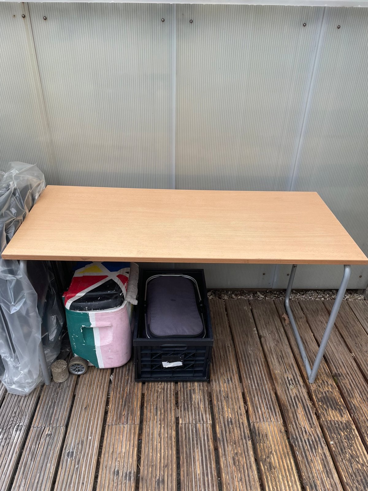 Ikea inklapbare tafel vintage, Huis en Inrichting, Bureaus, Ophalen, Hout, Vintage, Zo goed als nieuw