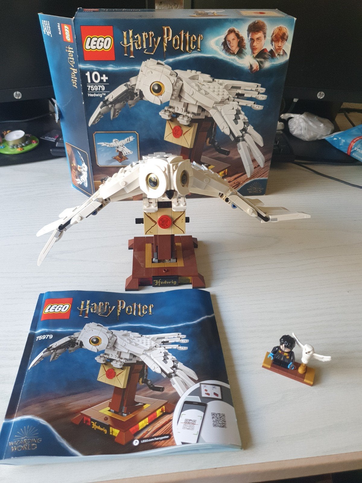 Lego Harry Potter Hedwig 75979, Lego, Harry Potter, Ophalen of Verzenden, Zo goed als nieuw