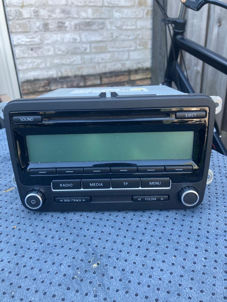 VW RCD 310 Radio CD-speler - Origineel Volkswagen, Ophalen, Gebruikt