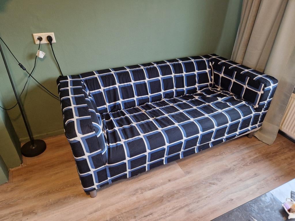 Mooie IKEA Klippan 2-zitsbank met afneembare hoes, Ophalen, Gebruikt, 150 tot 200 cm, Tweepersoons