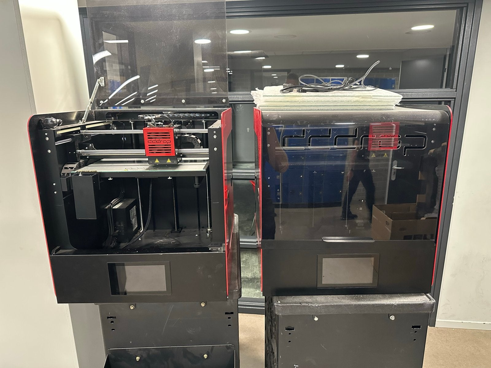 2x DDDROP EVO Twin 3D-printers - Professionele FDM-printers, Ophalen, Gebruikt, Filament