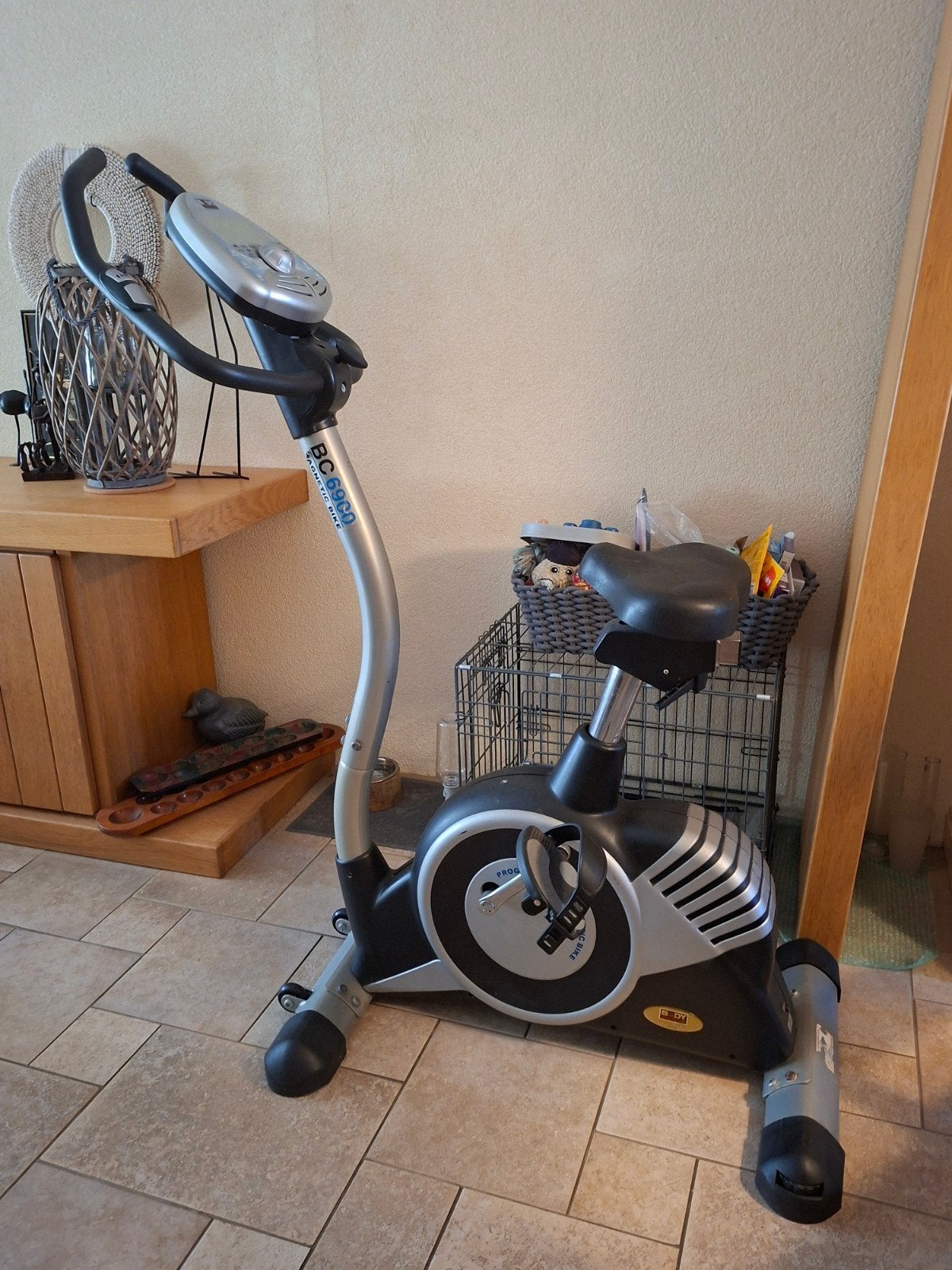 Hometrainer - stevig, stabiel, programmeerbaar, Ophalen, Gebruikt, Metaal, Hometrainer