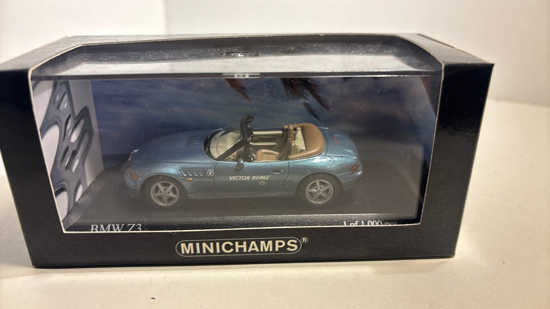 Bmw z3 minichamps 1.43, Hobby en Vrije tijd, Auto, Ophalen of Verzenden, MiniChamps, A