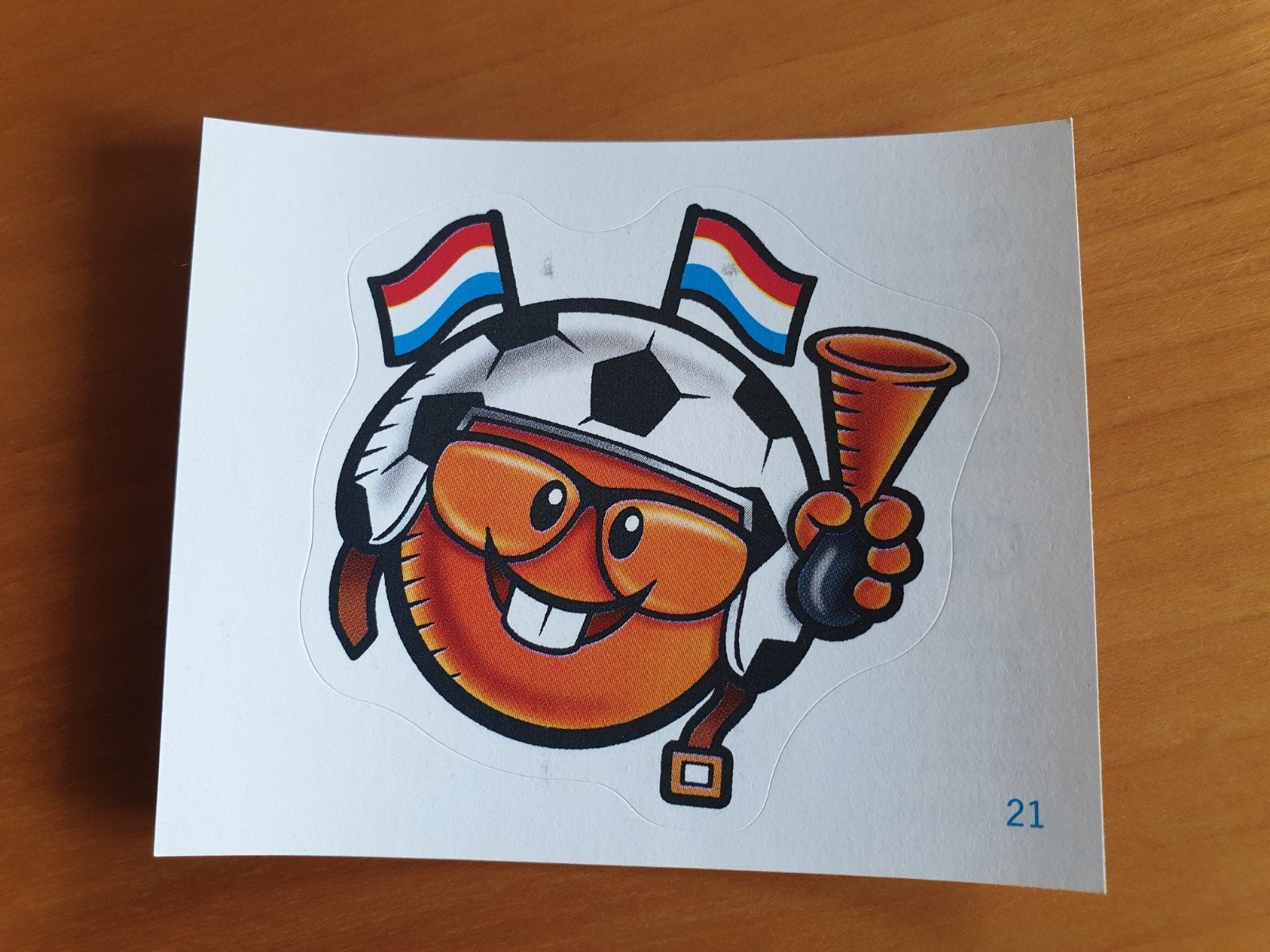 AH Raamsticker🧡⚽️🧡, Ophalen of Verzenden, Nieuw, Sport