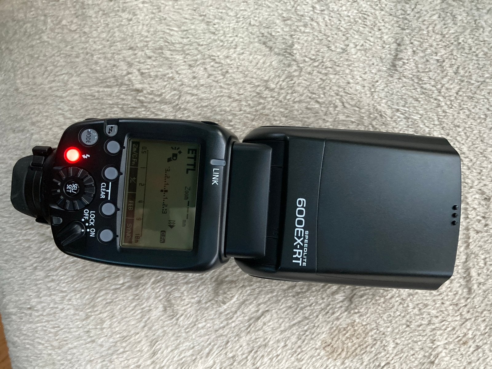 Canon Speedlite 600EX-RT Externe Flitser, Ophalen, Canon, Externe flitser, Zo goed als nieuw