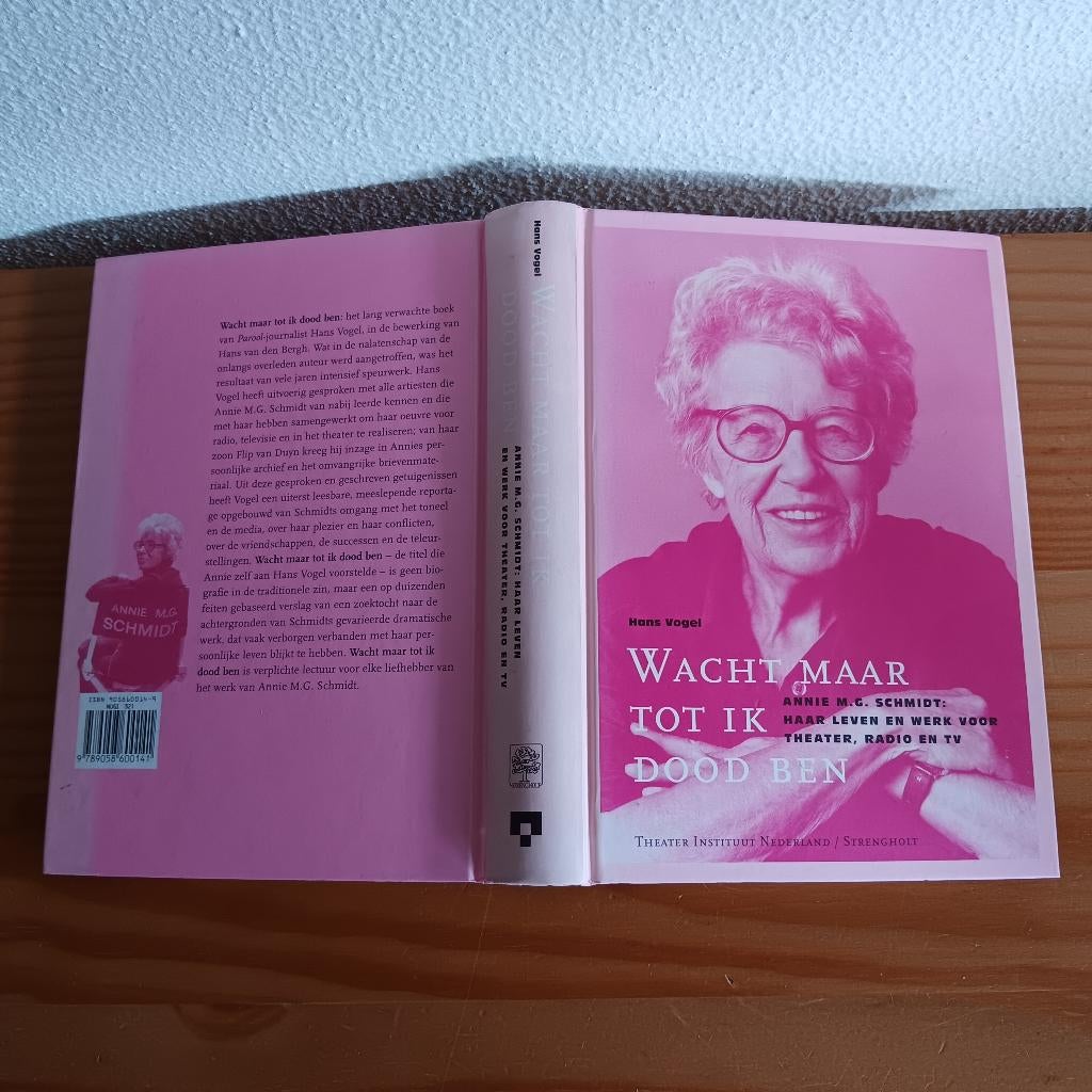 Annie MG Smidt, wacht maar tot ik dood ben., Boeken, Ophalen of Verzenden, Zo goed als nieuw, Vogel, Hans, Overige
