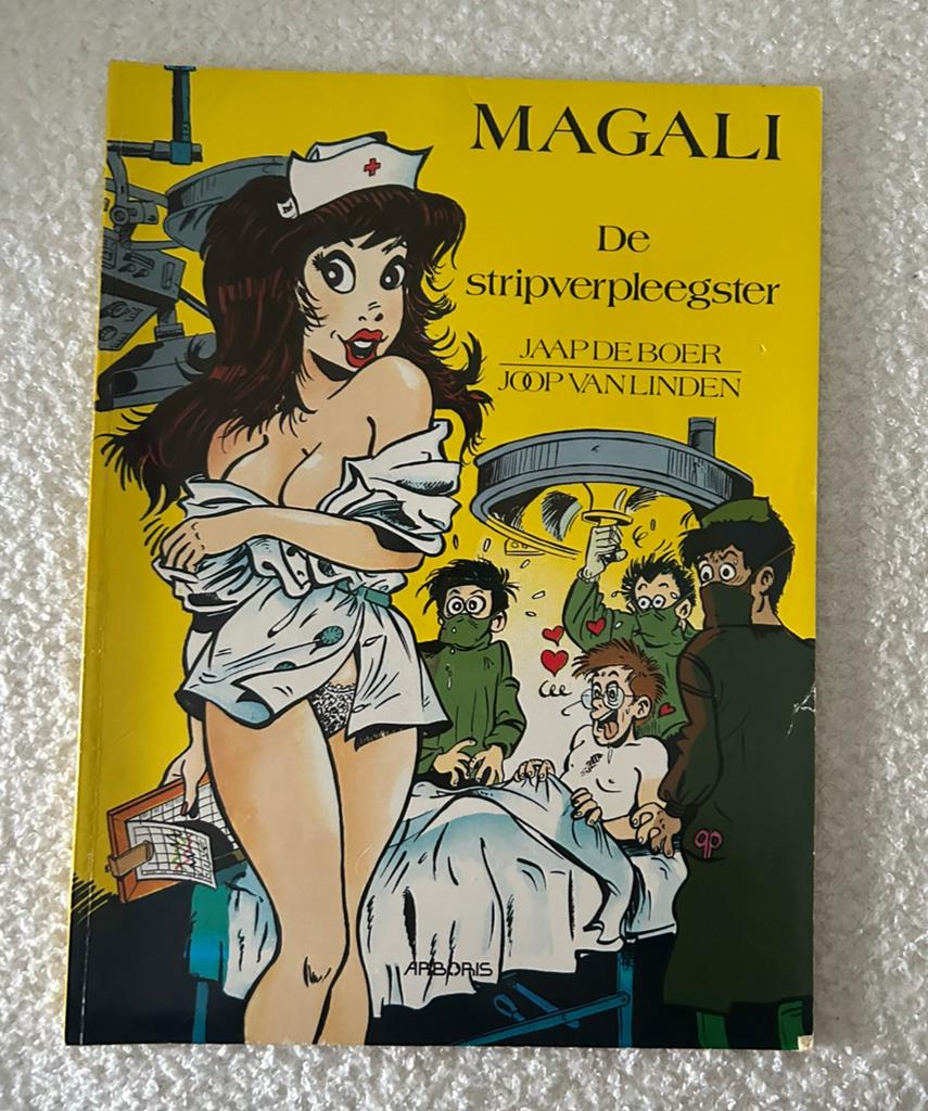 Magali De stripverpleegster - Jaap de Boer, Eén stripboek, Ophalen of Verzenden, Gelezen