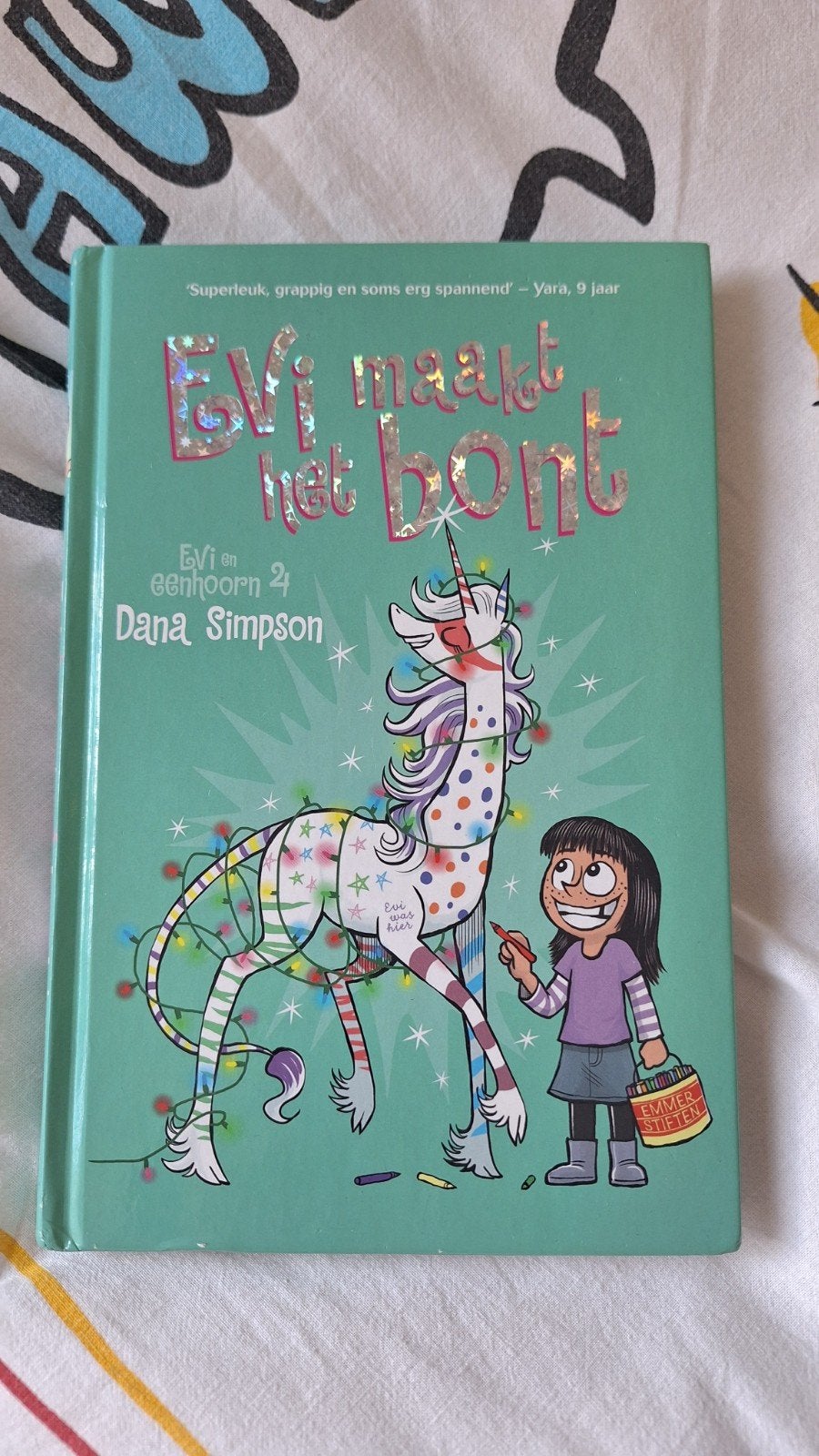 Evi maakt het bont - Evi en eenhoorn 2 - Dana Simpson, Ophalen of Verzenden