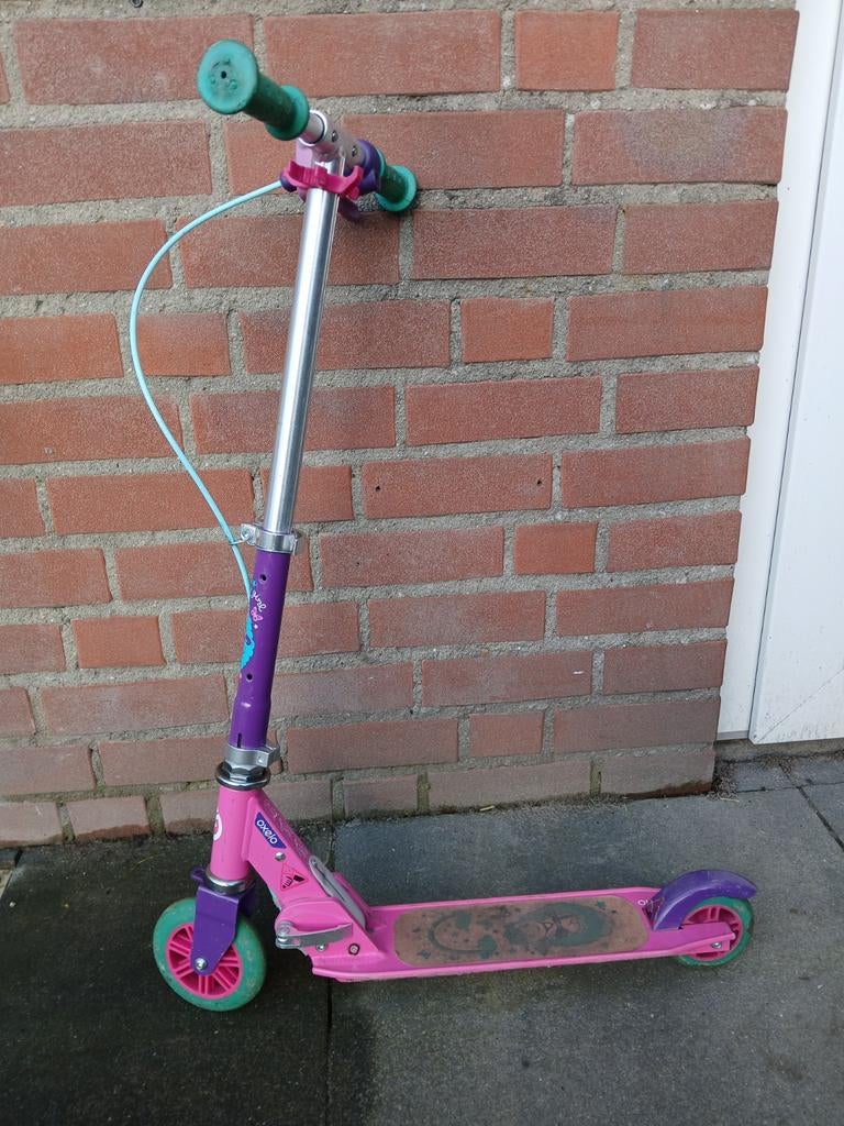 Oxelo mid 5 step met handrem vanaf 4 jaar, Ophalen, Gebruikt, Gewone step, Oxello