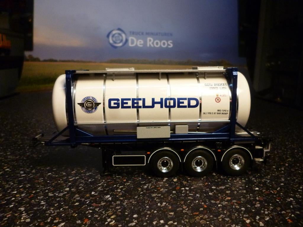 WSI Trailer Geelhoed, Hobby en Vrije tijd, Modelauto's | 1:50, Ophalen of Verzenden, Nieuw, Bus of Vrachtwagen, Wsi