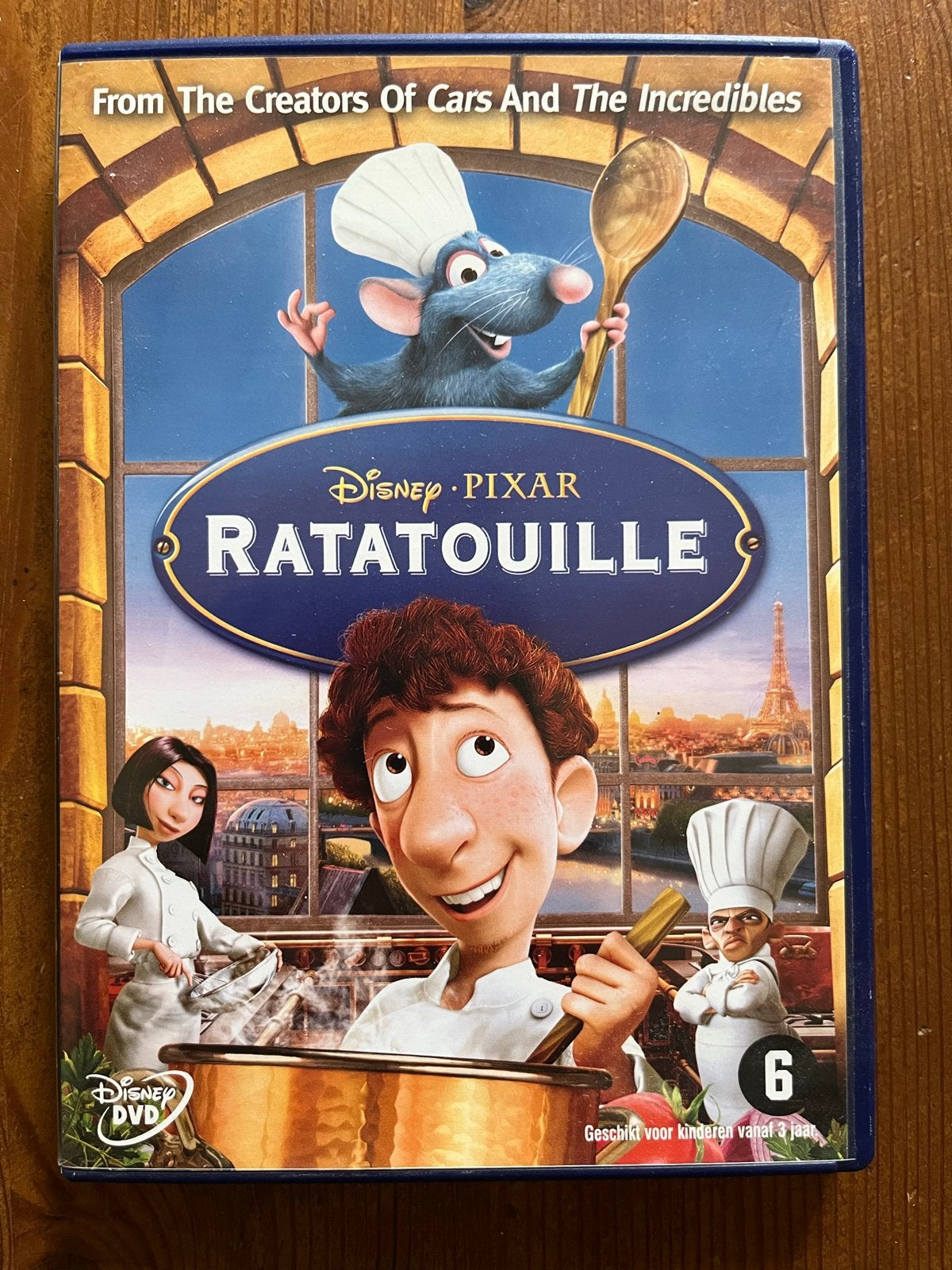 Disney Pixar Ratatouille DVD - Familie animatiefilm, Gebruikt, Animatie, Ophalen of Verzenden, Vanaf 6 jaar