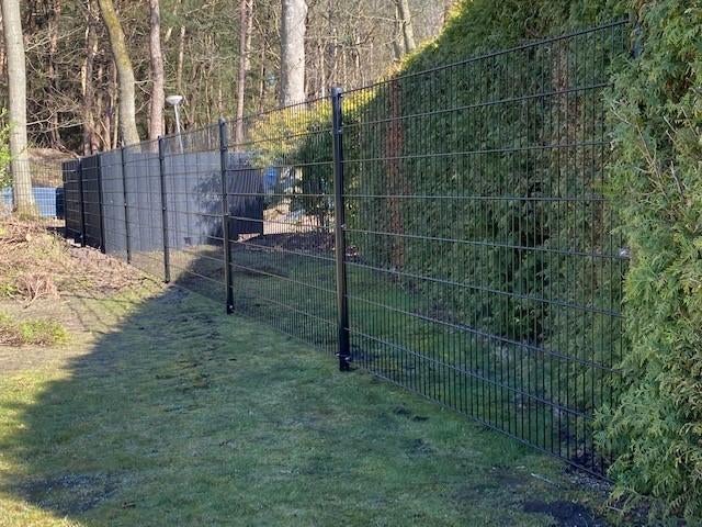 62.5 meter dubbelstaafmat hekwerk 8-6-8, H=163 centimeter!, Ophalen, S, Nieuw, Dubbelstaafmat hekwerk