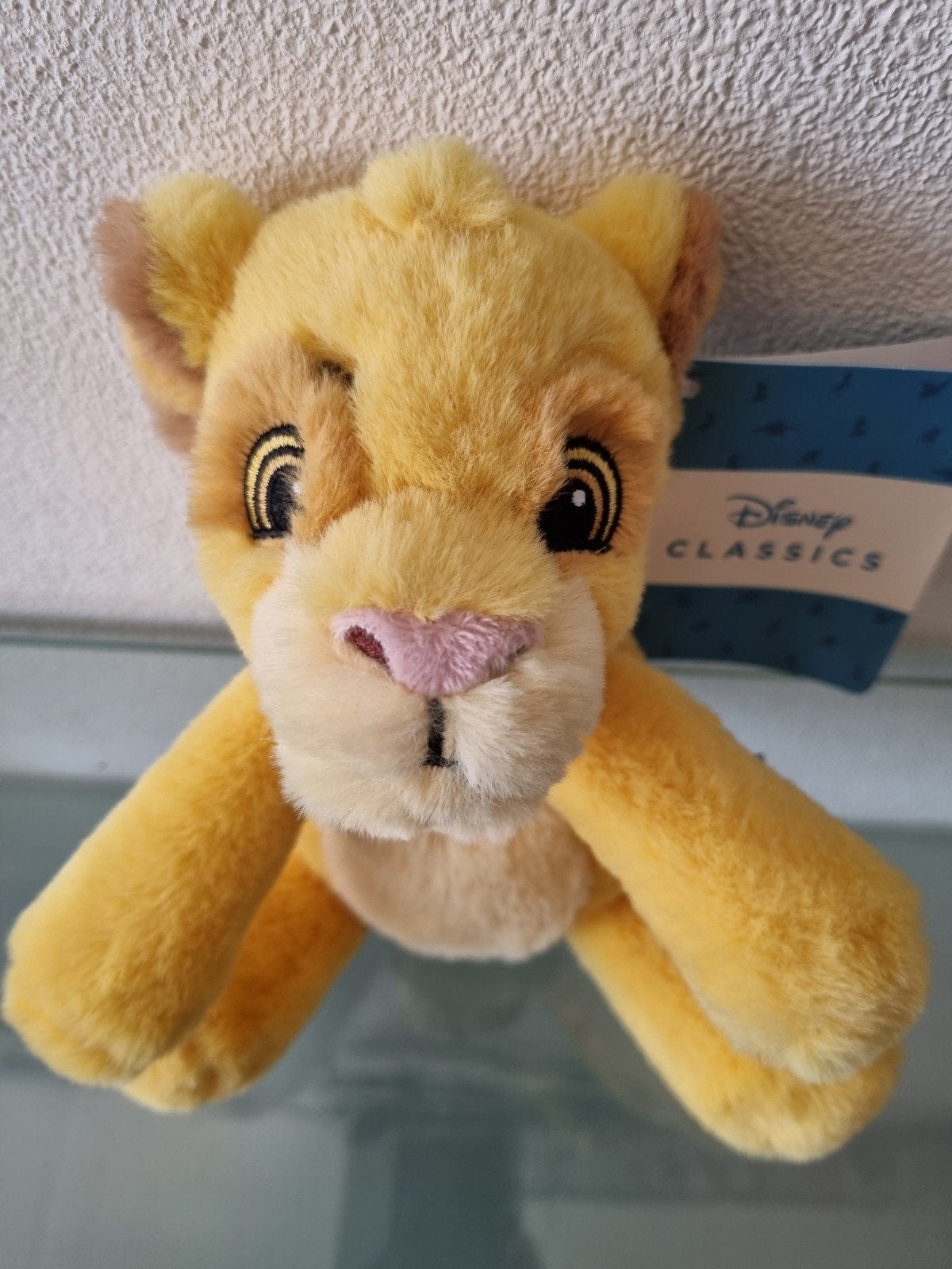 Orig,Disney,SIMBA BEANBAGKNUFFEL,25cm,Kaart/Label,Nieuw!, Disney, Disney, Nieuw, Ophalen of Verzenden