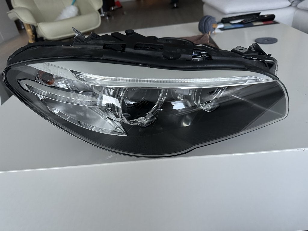 BMW F10 F11 LCI facelift xenon koplamp waterdicht 7317132, Niet ingevuld, Gebruikt, Niet ingevuld, Ophalen of Verzenden