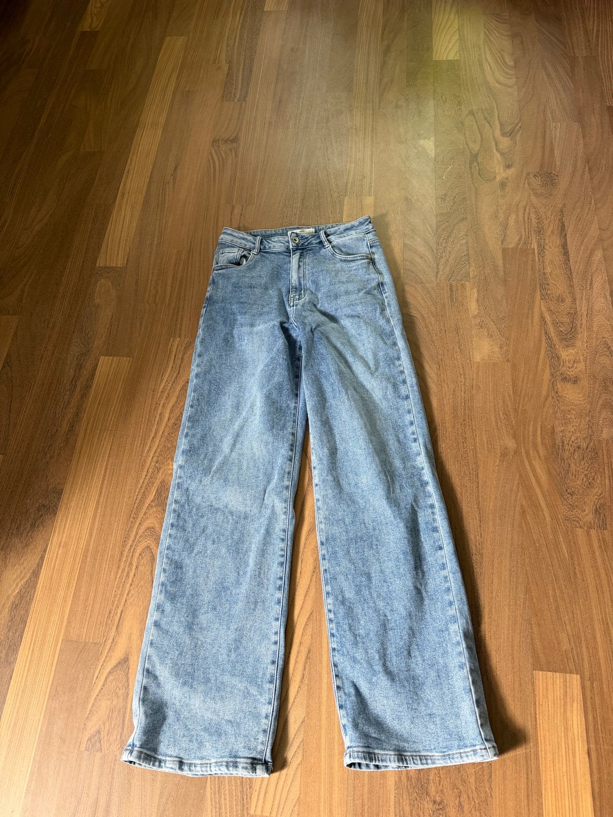 Hello Miss wide leg jeans maat 38, Ophalen, Zo goed als nieuw, Blauw, W30 - W32 (confectie 38/40)