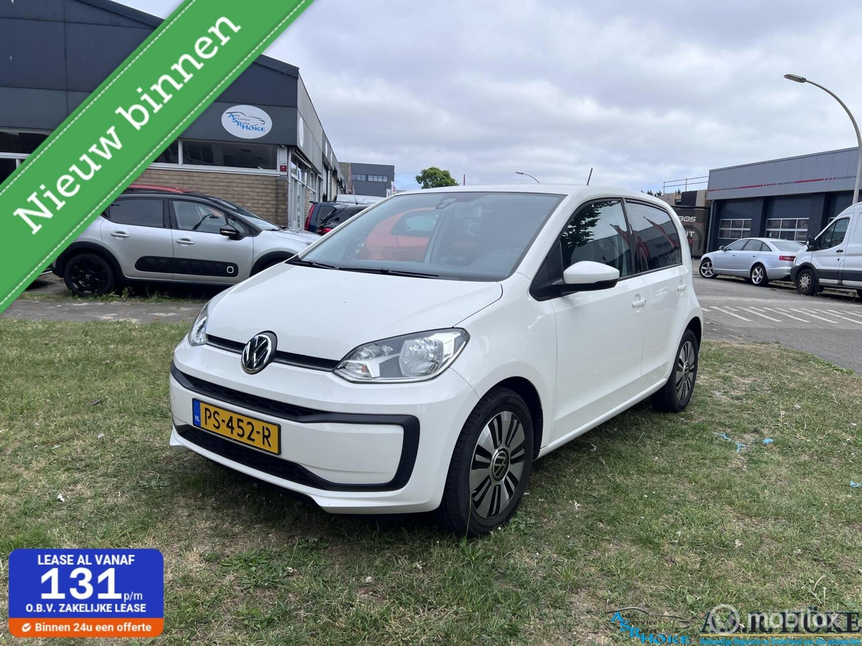 Volkswagen Up! 1.0 BMT move up!, Auto's, Voorwielaandrijving, Gebruikt, Wit, Origineel Nederlands