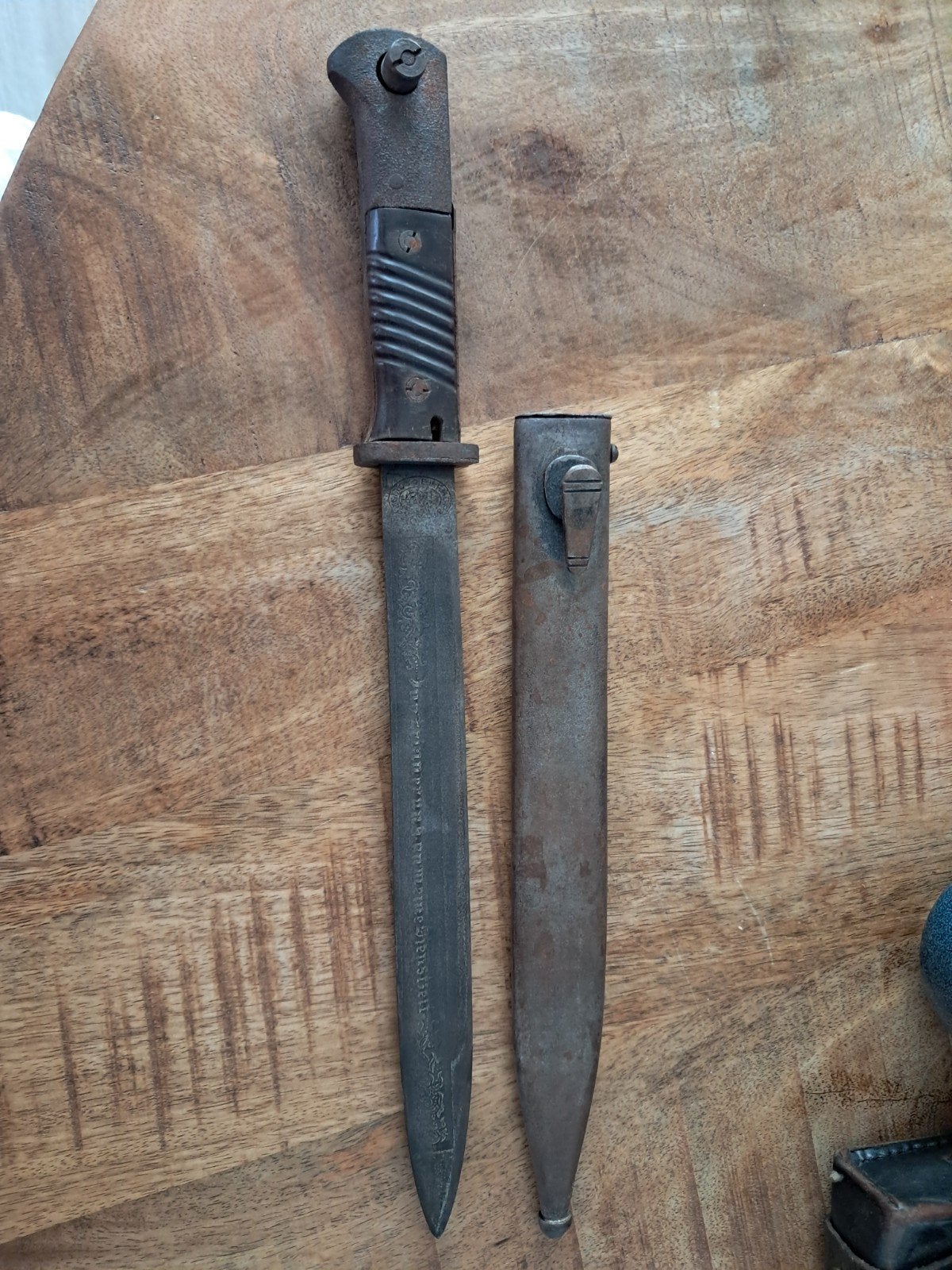 K98 bajonet erinnerung am meine dienstzeit, Ophalen of Verzenden, Duitsland, Mes of Dolk