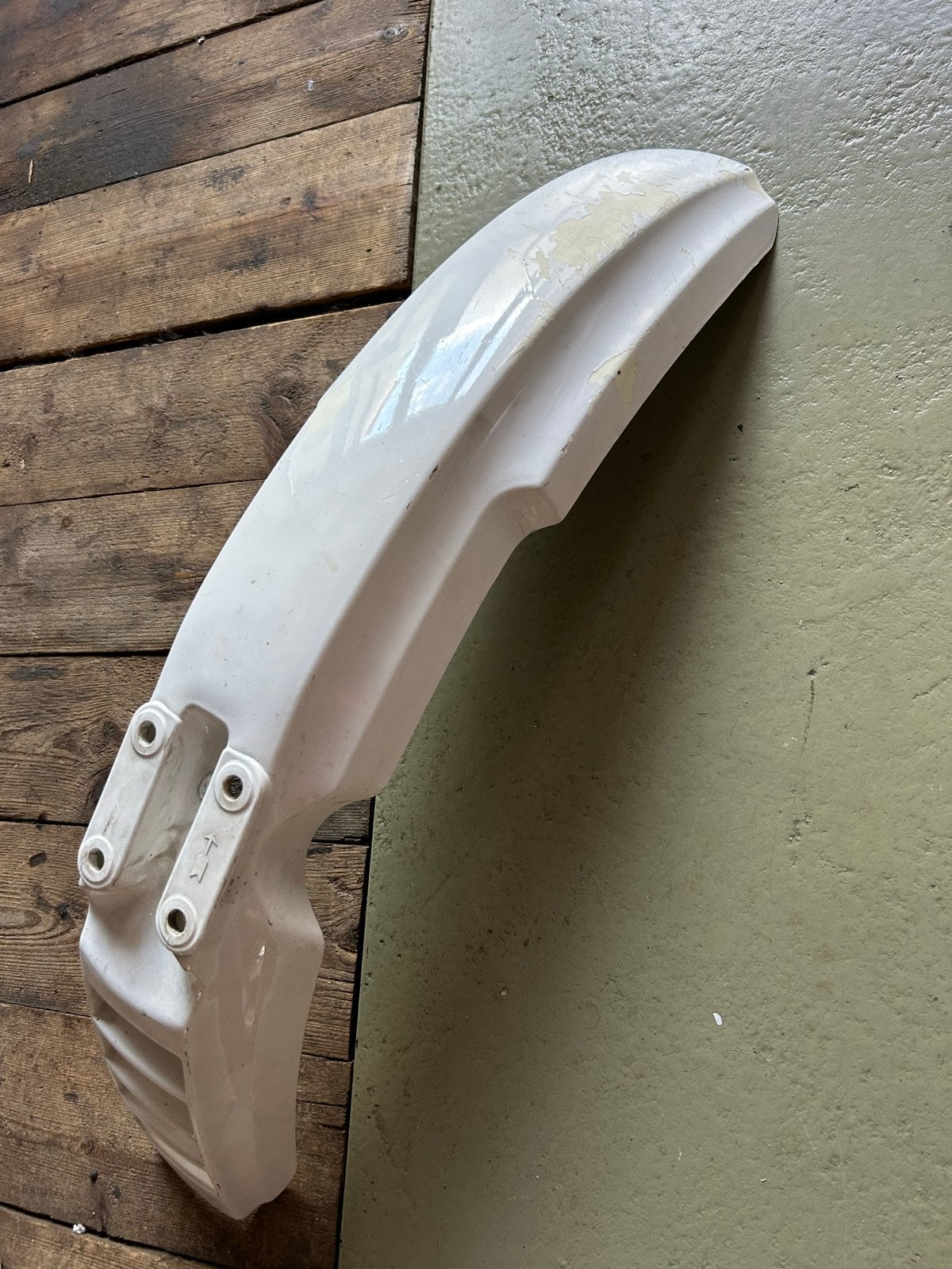 Yamaha XT125 voorspatbord - Lak beschadigd, Ophalen, Gebruikt