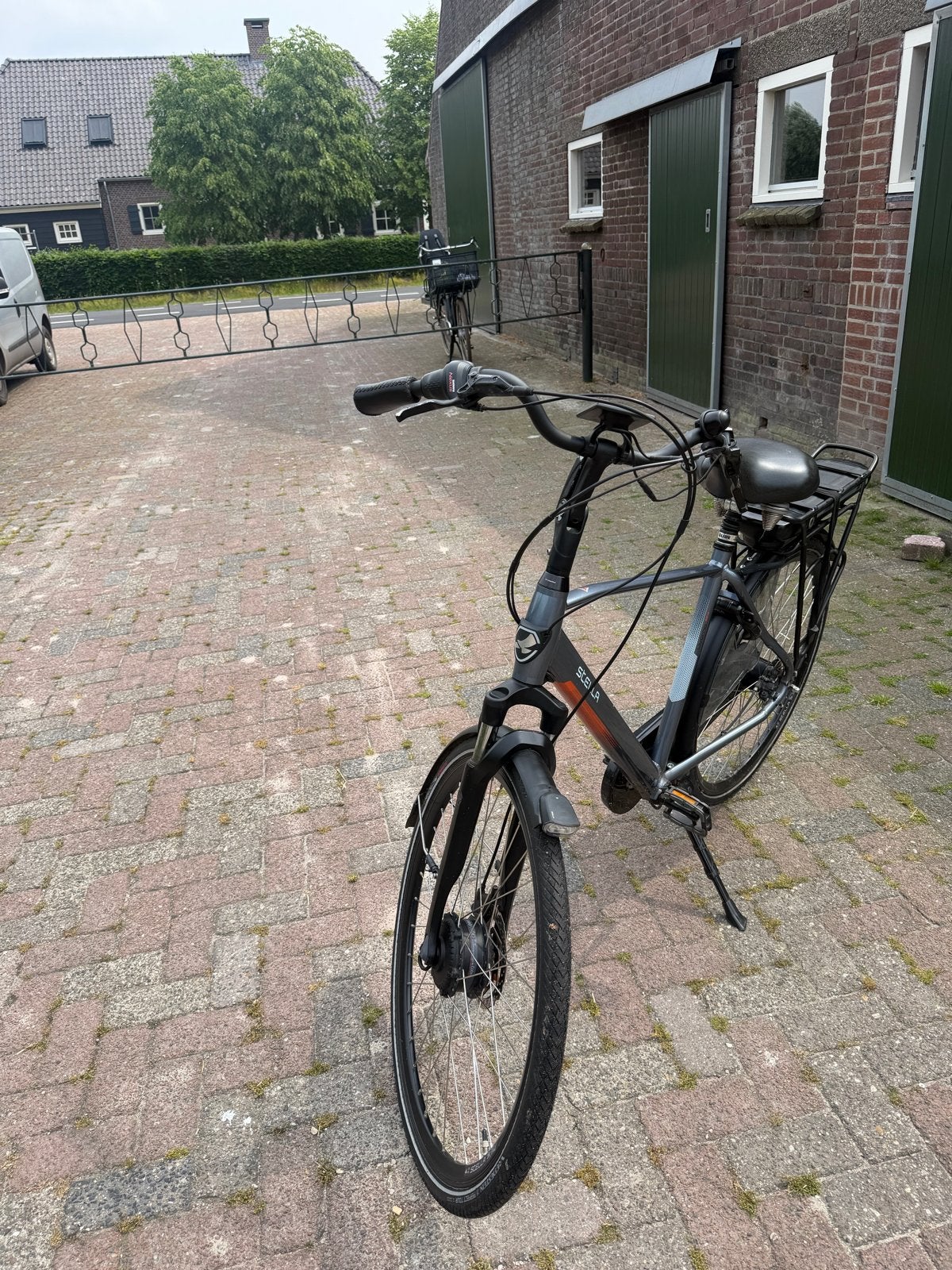 Stella Livorno herenfiets 28 inch, Gebruikt, Versnellingen, 57 tot 61 cm, Schijfrem