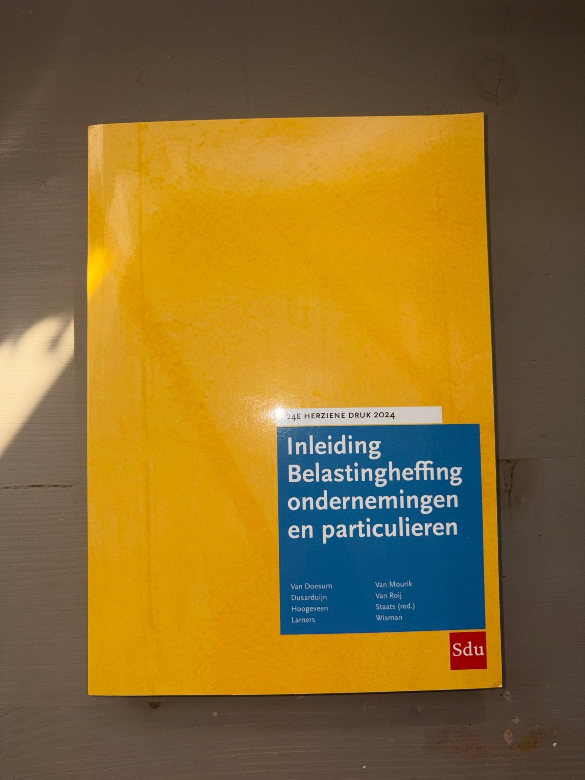 Inleiding Belastingheffing Ondernemingen en Particulieren, Ophalen of Verzenden, Gamma, Nieuw, WO