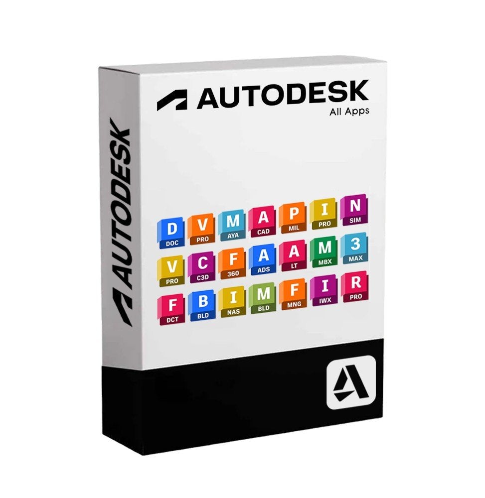 Autodesk Alle Apps - volledige collectie, 1 jaar, Ophalen, Nieuw, MacOS