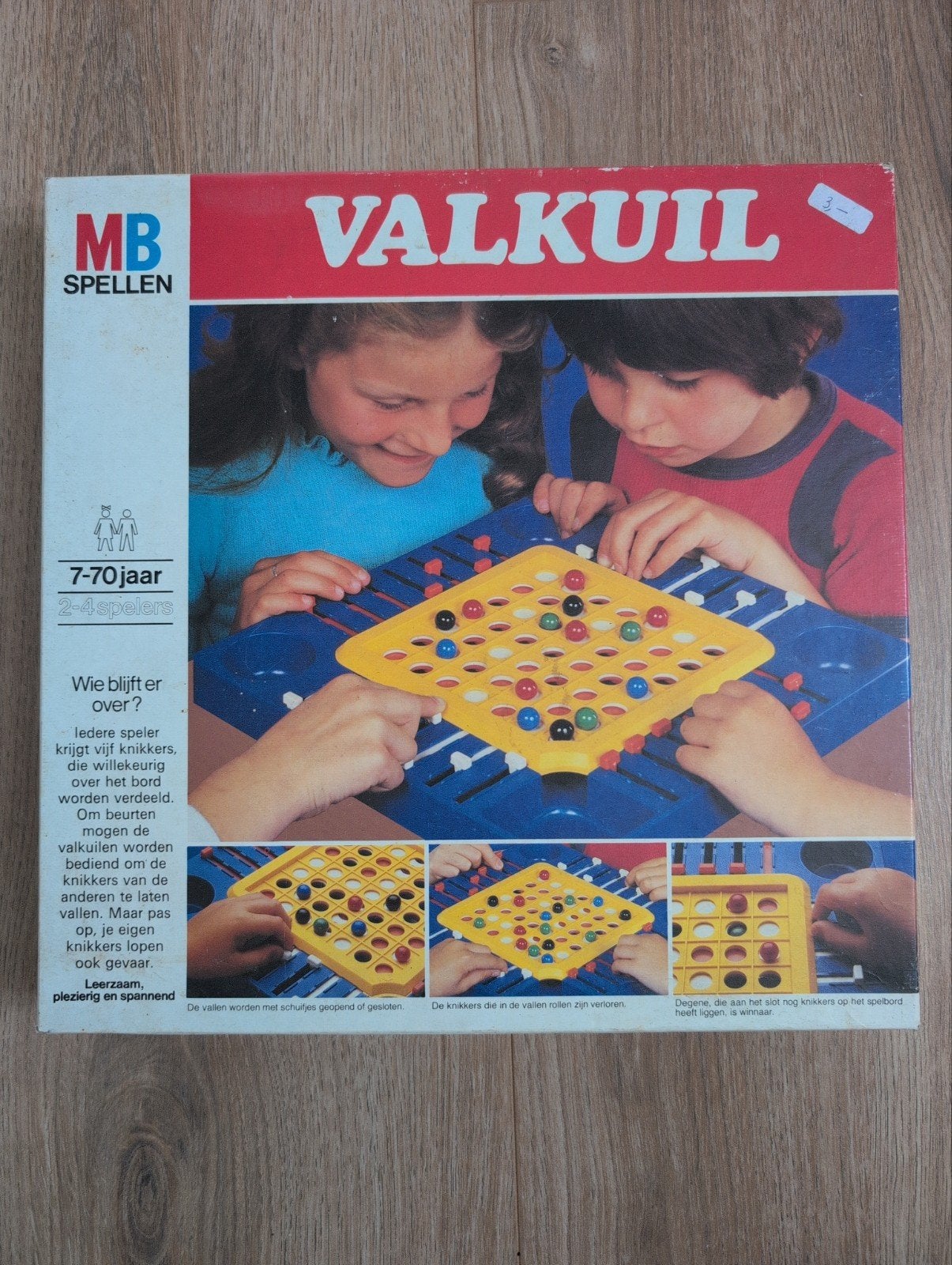 Valkuil MB Spellen - Spannend Knikkerspel voor Jong en Oud, Ophalen of Verzenden