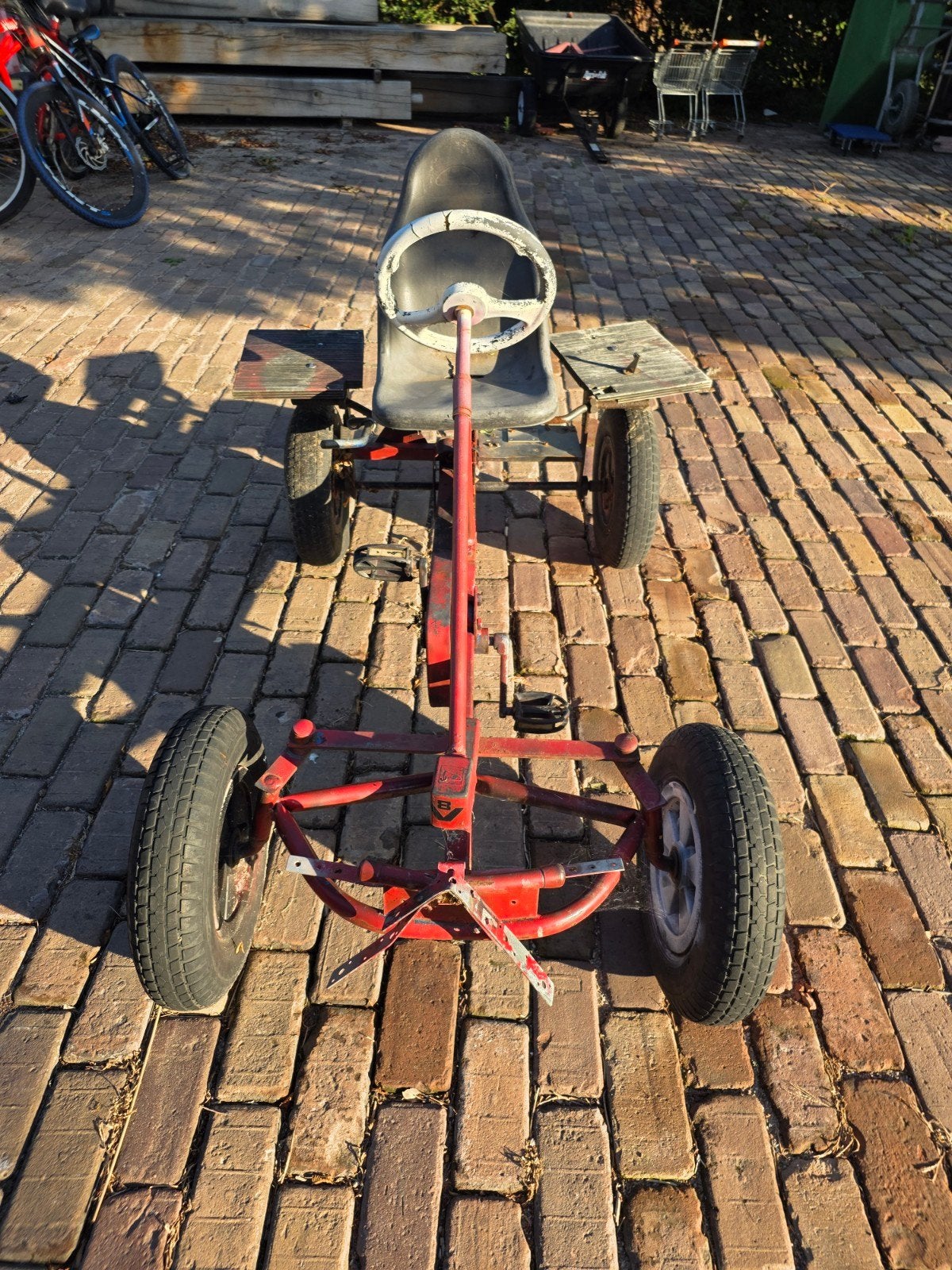 Mammoet skelter opknapper, Ophalen, Gebruikt, Mammoet