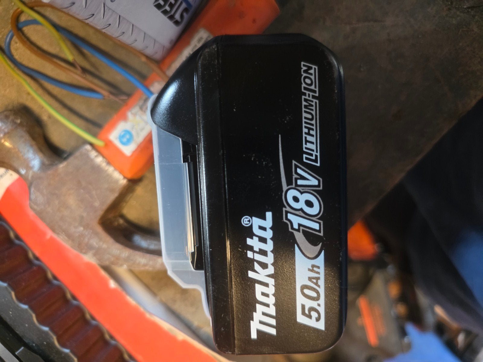 Makita 18V 5.0Ah Li-ion Accu met Batterij-indicator, Ophalen of Verzenden, Nieuw