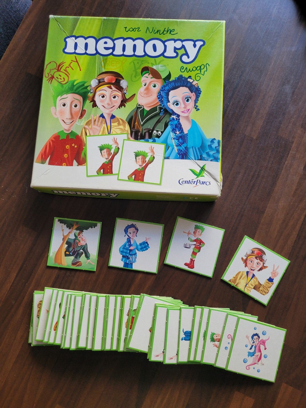 Memory spel Center Parcs, Een of twee spelers, Ophalen of Verzenden, Gebruikt, Center Parcs
