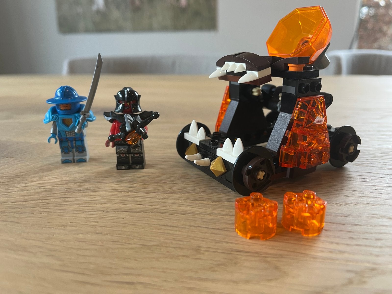 LEGO Nexo Knights 70311 Chaos Katapult met minifiguren, Gebruikt, Lego, Ophalen of Verzenden, Compleet