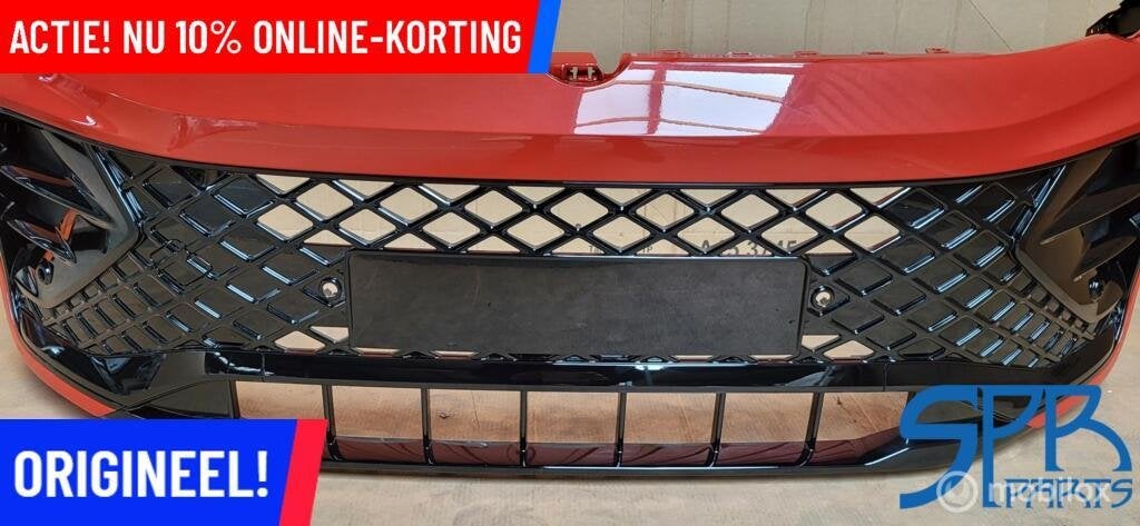 VW TIGUAN 571 CT1 R-LINE Voorbumper LB3B 6PDC BLACKPACK KRAS, Nieuw, Ophalen of Verzenden, Bumper, Volkswagen