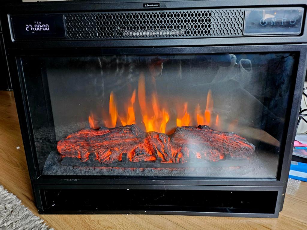 Elektrische haard klarstein met verwarming, Ophalen of Verzenden, Nieuw, Vrijstaande haard, Elektrische haard